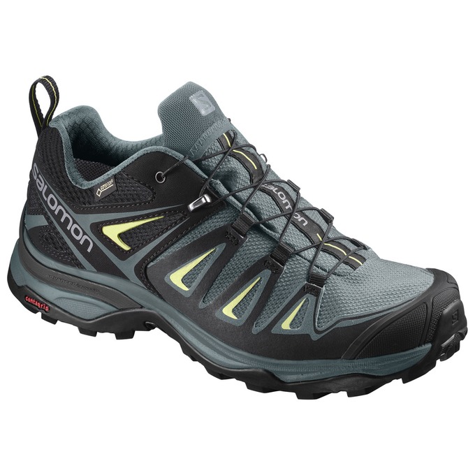 Zapatillas Trekking Salomon Mujer Gris / Negras - Salomon Argentina X ULTRA 3 GTX® W ,943720-BNG